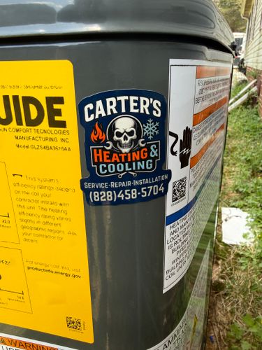 Residential Hvac Installation for Carters Heating and Cooling LLC in Forest City, NC