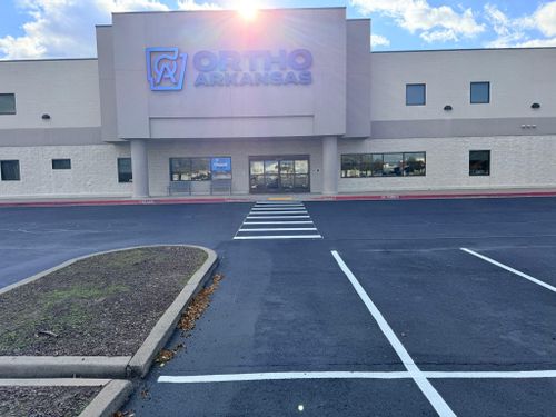 Asphalt Maintenance for Straight Line Striping in Little Rock, AR