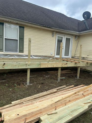 Carpentry for Starr Tile & Remodeling in Russellville,,  AL