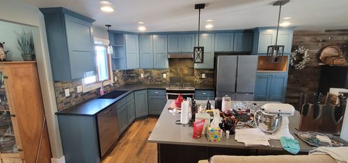Kitchen Cabinet Refinishing for Outlaw Painting in Loveland, CO