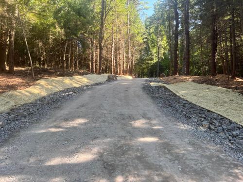 Private Road Grading for JKT Contracting in Keene, NH