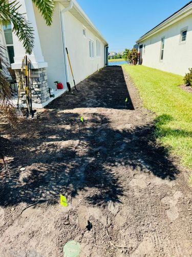 Land Grading for Shoreside Property Services in Apollo Beach, FL