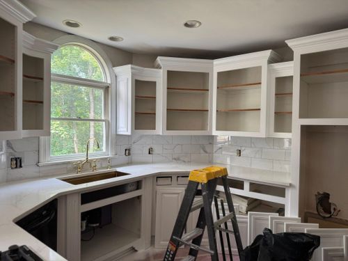 Kitchen and Cabinet Refinishing for JJR Painting in Kannapolis, NC