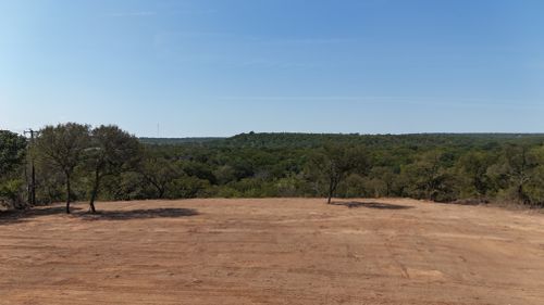 Excavation and site prep for South Prairie Construction in Graham, TX