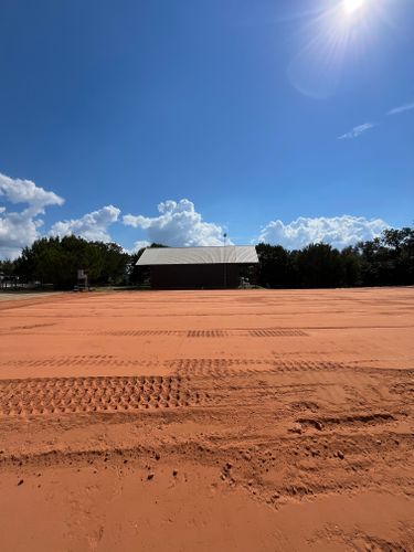 House and Barn Pads for South Prairie Construction in Graham, TX