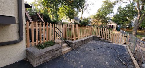 Fence Installation for VQ Land & Stone in St. Louis, MO