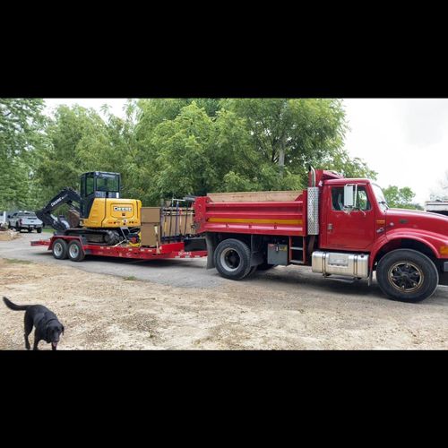 Driveway Install for TDC Excavating in Dubuque, IA