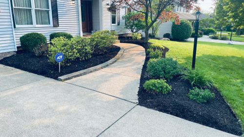Mulch Installation for Green Stripes LLC in North Canton, OH