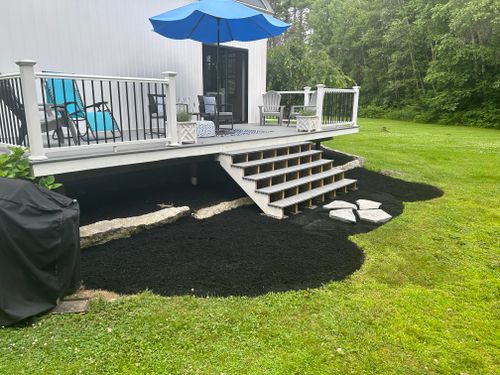 Full Landscape Redesign for CM & Sons Landscaping LLC in Benton, ME