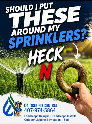 Irrigation System Design & Install for C4 Ground Control in Oviedo, FL