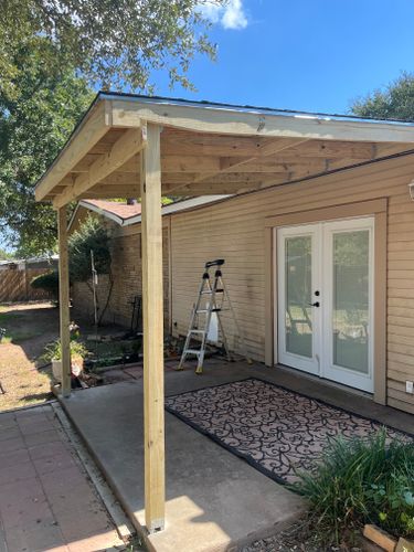 Wooden Beams for BAKER Carpentry in Joshua, TX