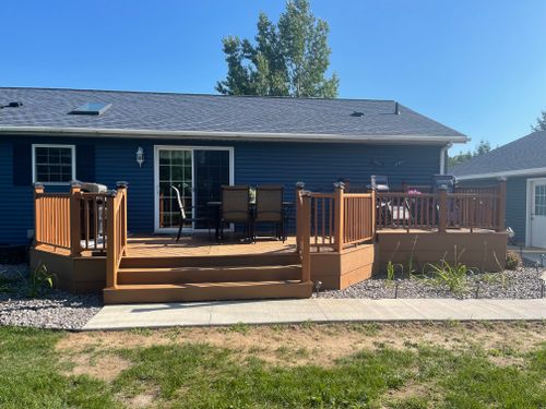 Decking/Deck Restoring for Go Ghetters Construction in Portage, Wisconsin