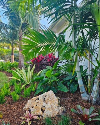 Mulch Installation for Natural View Landscape, Inc.  in Loxahatchee, FL