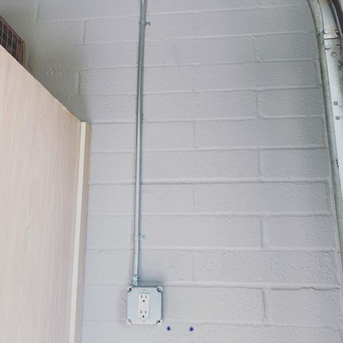 Exterior outlet installations for ORCO Electrical Contractors LLC in Mesa, AZ