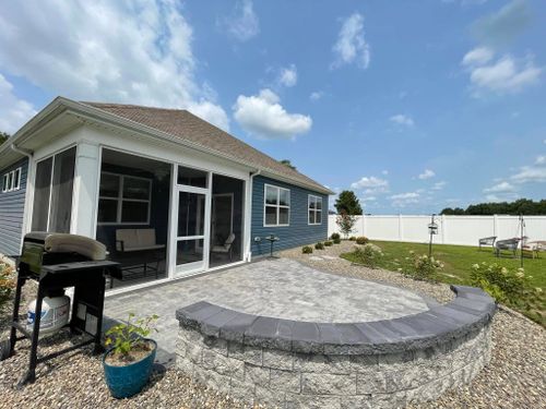 Patio Design & Construction for Broker Post Ground Crew in Sussex County, DE