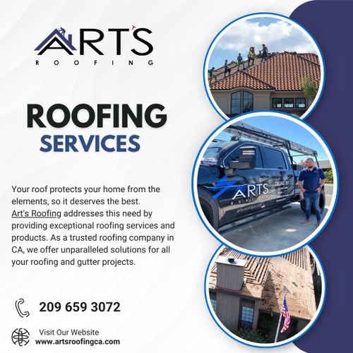  for Art’s Roofing Inc in Stockton, CA