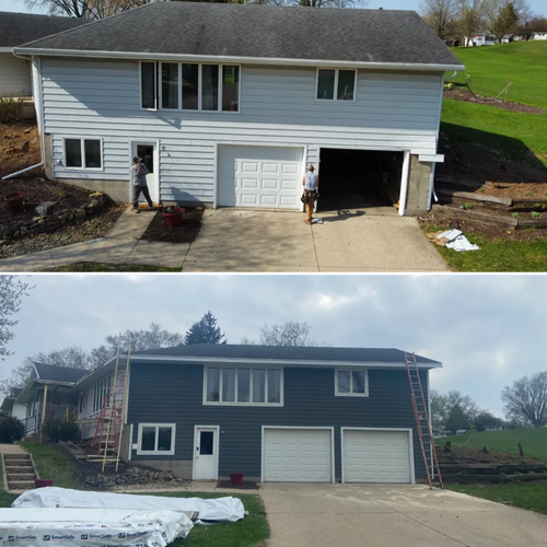 Siding for Priority Builders, Inc. in Belleville, WI