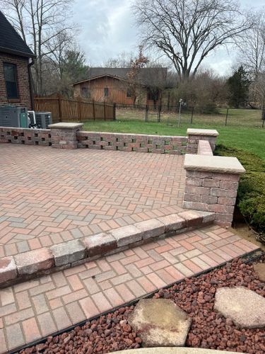 Patio Design & Construction for Showecker Masonry in Indianapolis, IN
