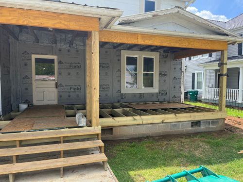 Deck & Patio Installation for CM Construction in Erwin, TN