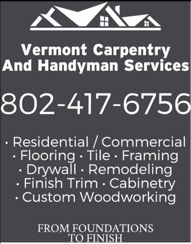  for Vermont Carpentry and Handyman Services in Royalton, VT