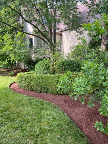 Mulch Installation for Elevate Landscape & Hardscape in West Jefferson, OH