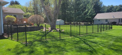 Fence Installation for Friedrich Fence in Sterling, IL