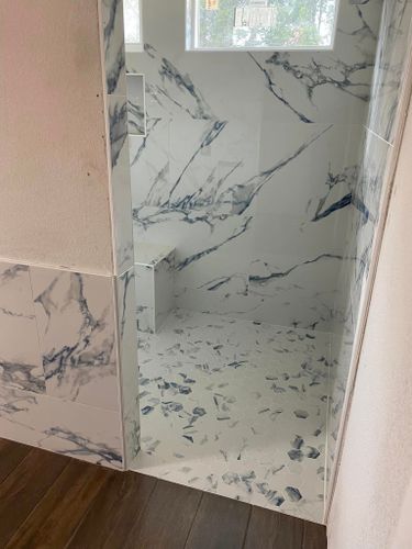 Bathroom Tiling Installation for Harris Tile and Stone in Tyler, TX