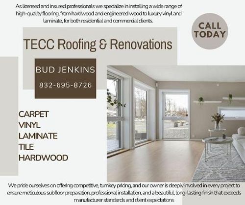 All Photos for TECC Roofing & Renovations in Harris County, TX