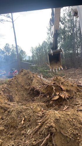 Excavation for Big Munchie Landworx in Jackson, MS
