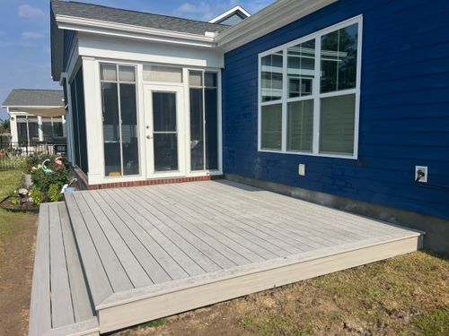 Deck And Patio Installation for Albatross Construction in Wilmington, NC