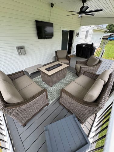 Deck & Patio Installation for DPD Construction in Cadiz Township, OH