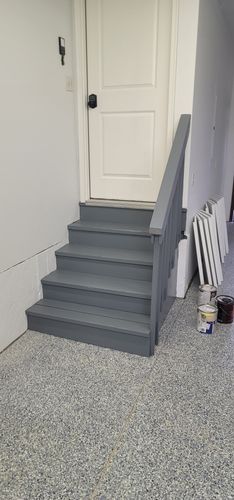 Epoxy Floor for Outlaw Painting in Loveland, CO