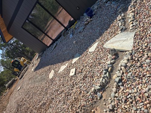 Xeroscaping for LRS: Landscape, Rescue, Snow in Silt, CO