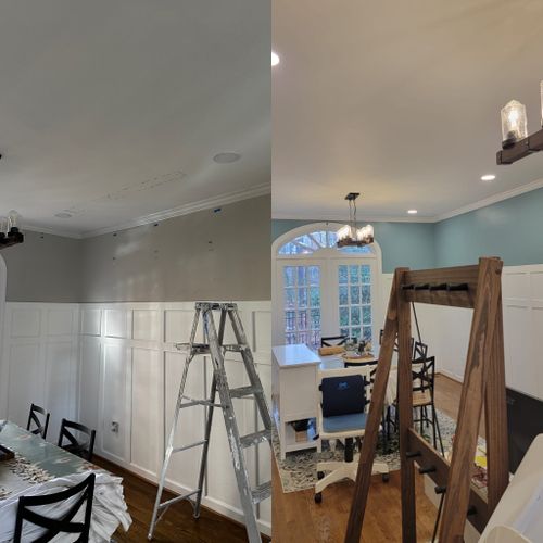 Interior Painting for Premier Painting & Drywall Contractors LLC in Garner, NC
