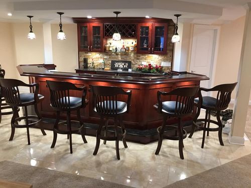 Custom Homes Entertainment Spaces for First Class Home Remodelers Inc in McHenry, IL