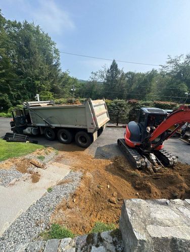 Grading for CS Property Maintenance in Middlebury, CT