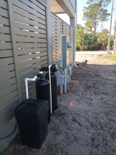 Water Softening System Installation for Honest Water of the Panhandle in Port St. Joe, FL