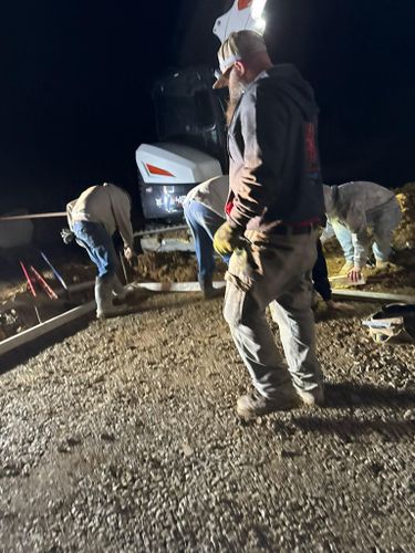 Porches, Patios, & Firepits for Whitfield Concrete Construction in Solsberry, IN