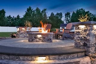 Patio Design & Construction for Broker Post Ground Crew in Sussex County, DE