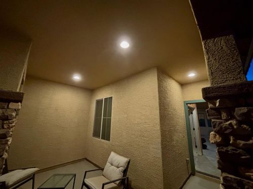 Recessed lighting installation for ORCO Electrical Contractors LLC in Mesa, AZ