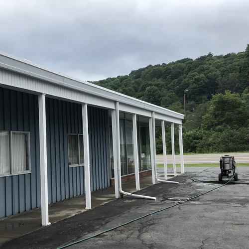 Commercial Power Washing for W & B Powerwashing LLC in North Norwich, NY