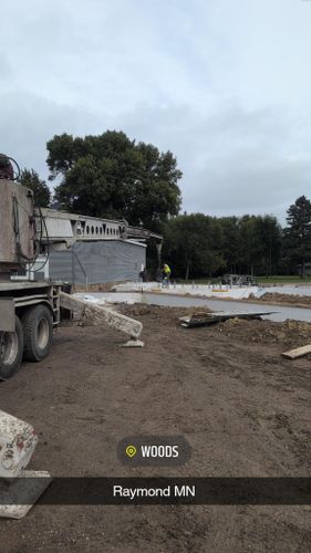 Concrete for Midsota Construction Services in Willmar, MN