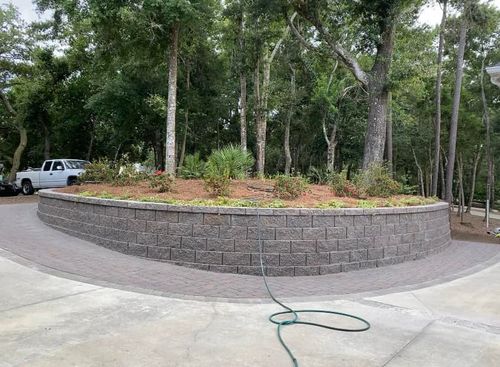 Hardscaping for JND Transformation Landscapes & Hardscapes LLC in Cedar Point, NC