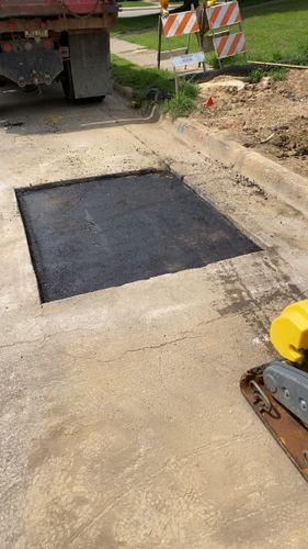 Driveway Install for TDC Excavating in Dubuque, IA