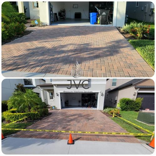 Concrete Cleaning for JVC Pressure Washing Services in Tampa, FL