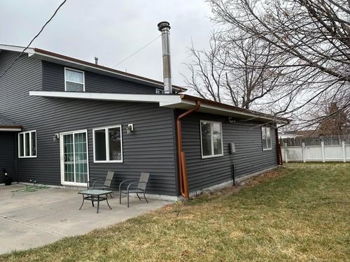 Copper Gutter Installation for The Gutter Man Seamless in Kearney, NE