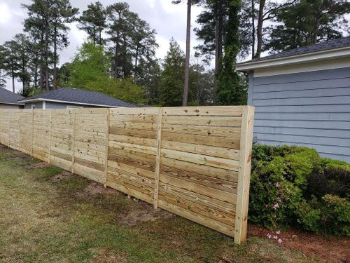 Specialty/Custom Fences for 4 In The Fire Fencing LLC in Darlington, SC