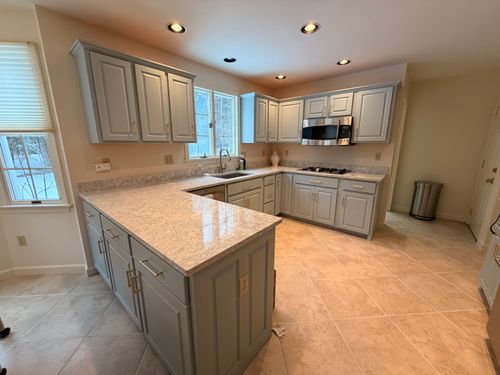 Kitchen and Cabinet Refinishing for Littlefield Painting in Brockton, MA