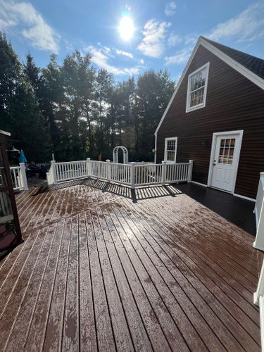 Custom Deck Designs for Disessa in Wantage, NJ