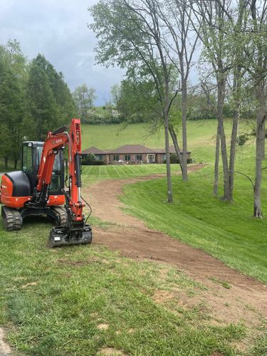 Excavation for Simmons Brothers Investments in Pounding Mill, VA